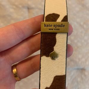 Kate Spade cowhide belt